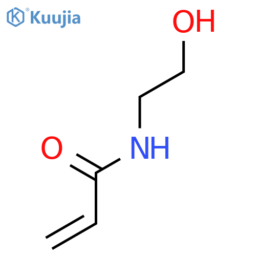 N-(2-Hydroxyethyl)acrylamide, stabilized with 0.1% MEHQ structure