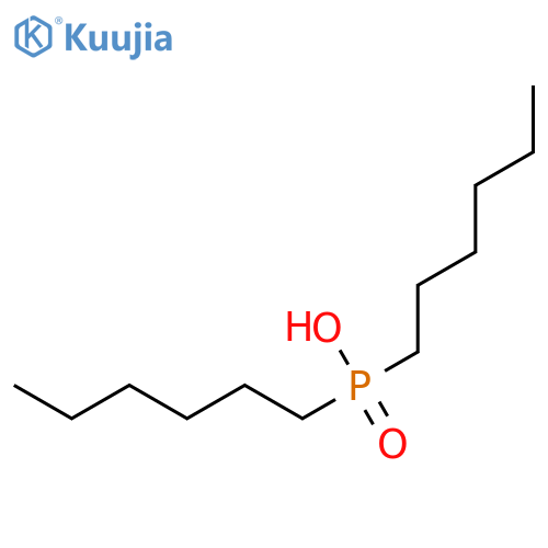 Phosphinic acid,P,P-dihexyl- structure