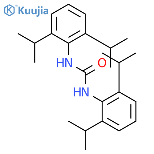 UREA, N,N'-BIS[2,6-BIS(1-METHYLETHYL)PHENYL]- structure
