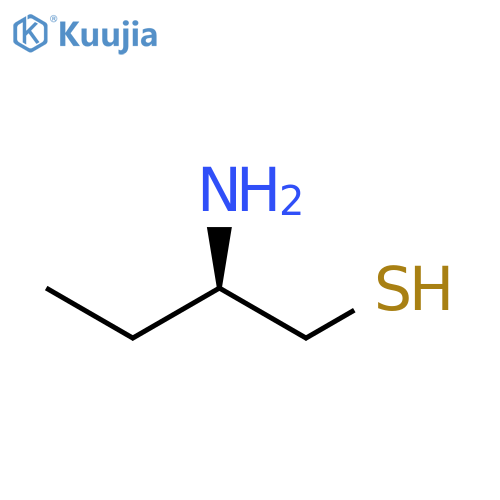 1-Butanethiol, 2-amino-, (2R)- structure