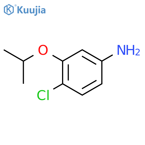 4-Chloro-3-isopropoxyaniline structure