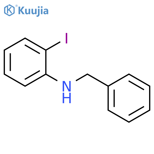 N-benzyl-2-iodoaniline structure