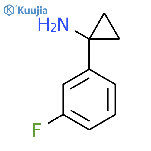 1-(3-FLUORO-PHENYL)-CYCLOPROPYLAMINE structure