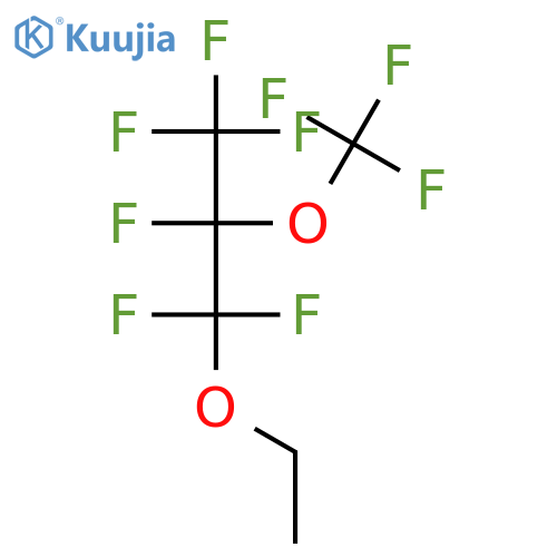 Propane, 1-ethoxy-1,1,2,3,3,3-hexafluoro-2-(trifluoromethoxy)- structure