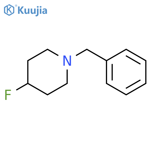 1-BENZYL-4-FLUOROPIPERIDINE structure