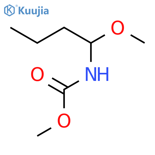CARBAMIC ACID, (1-METHOXYBUTYL)-, METHYL ESTER structure