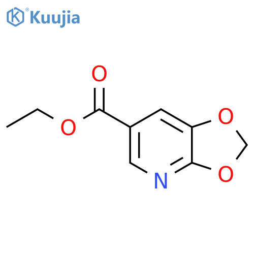 ethyl 2H-[1,3]dioxolo[4,5-b]pyridine-6-carboxylate structure