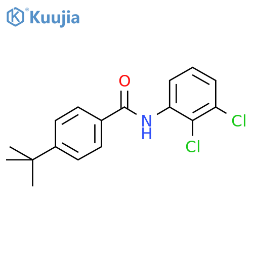 Benzamide, N-(2,3-dichlorophenyl)-4-(1,1-dimethylethyl)- structure