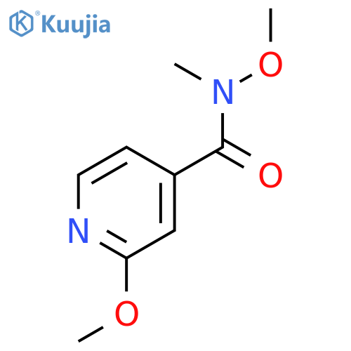N,2-Dimethoxy-N-methylisonicotinamide structure