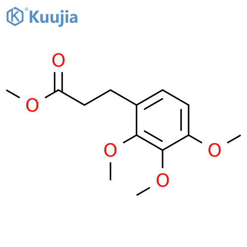 Methyl 3-(2,3,4-trimethoxyphenyl)propanoate structure