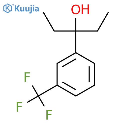 3-(3-(Trifluoromethyl)phenyl)pentan-3-ol structure