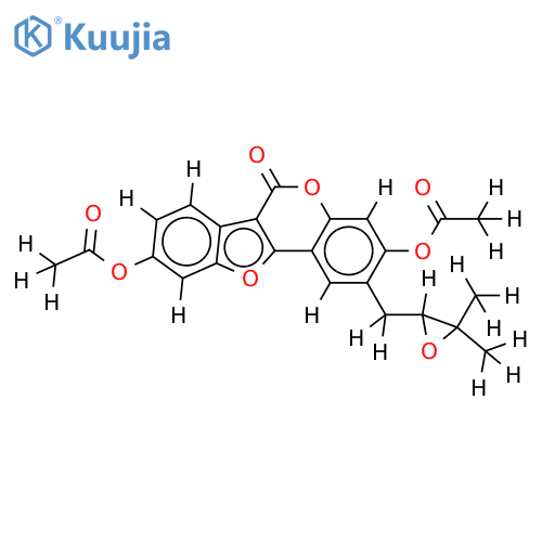 psoralidin oxide diacetate structure