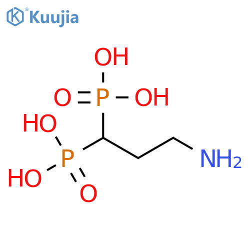 Phosphonic acid, (3-aminopropylidene)bis- structure