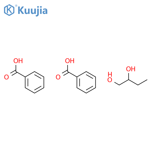 1,2-Butanediol, dibenzoate structure