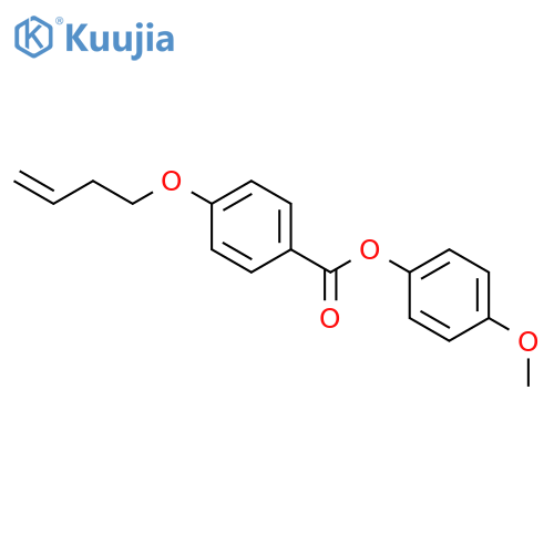 4-(3-Butenyloxy)Benzoic Acid 4-Methoxyphenyl Ester structure