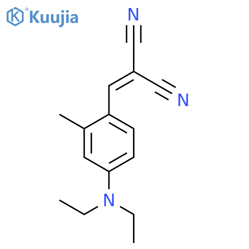 PROPANEDINITRILE, [[4-(DIETHYLAMINO)-2-METHYLPHENYL]METHYLENE]- structure