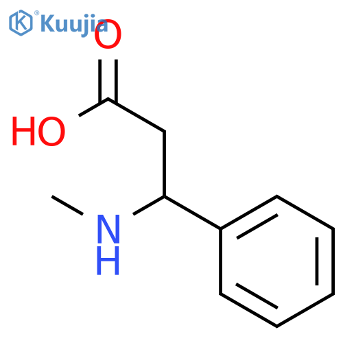β-(Methylamino)benzenepropanoic Acid structure