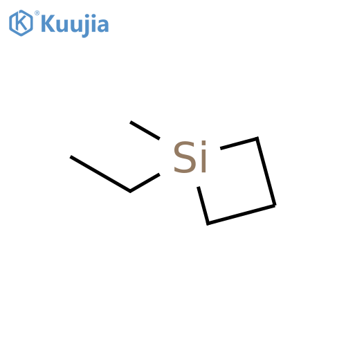 1-Ethyl-1-methylsilacyclobutane structure