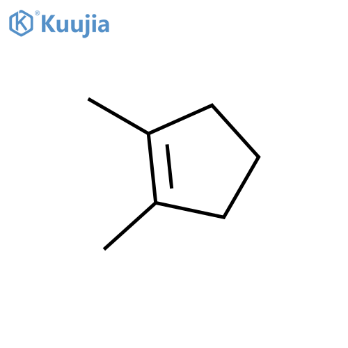 1,2-dimethylcyclopent-1-ene structure