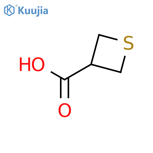 thietane-3-carboxylic acid structure