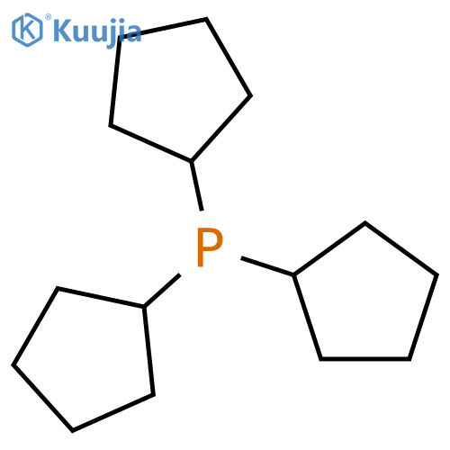 Tricyclopentylphosphine structure