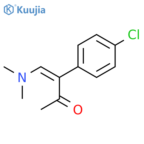 3-(4-Chlorophenyl)-4-(dimethylamino)but-3-en-2-one structure