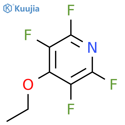 Pyridine,4-ethoxy-2,3,5,6-tetrafluoro- structure