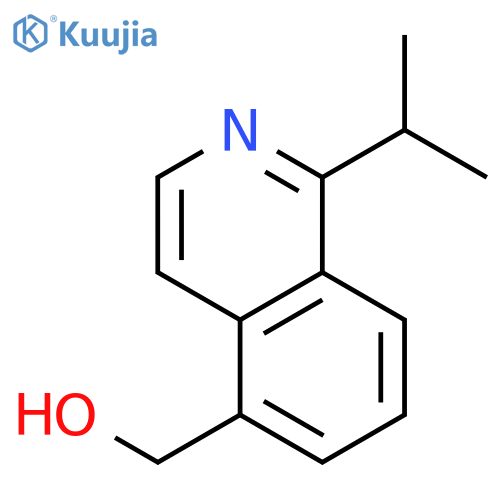 5-Isoquinolinemethanol, 1-(1-methylethyl)- structure