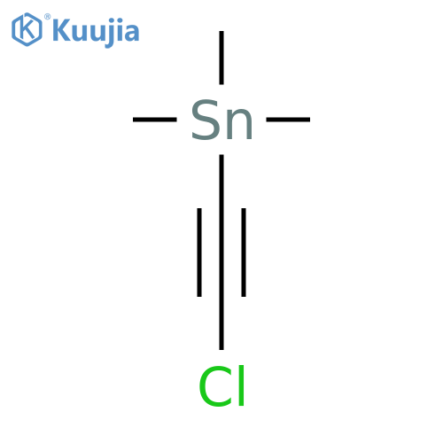 STANNANE, (CHLOROETHYNYL)TRIMETHYL- structure