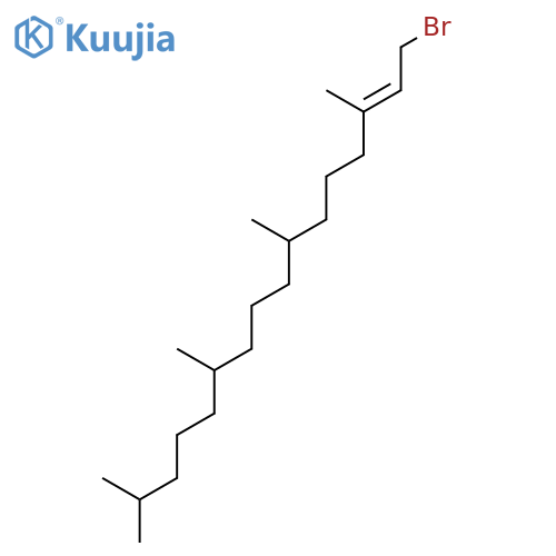 2-HEXADECENE, 1-BROMO-3,7,11,15-TETRAMETHYL- structure