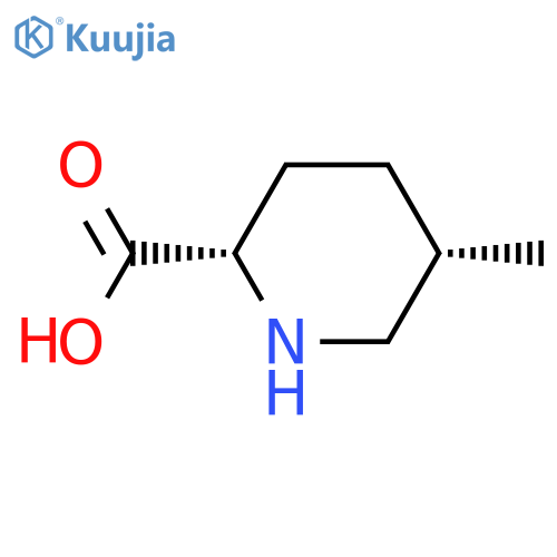 cis-5-methylpiperidine-2-carboxylic acid structure