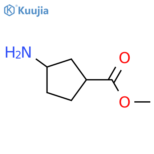 methyl cis-3-aminocyclopentane-1-carboxylate structure