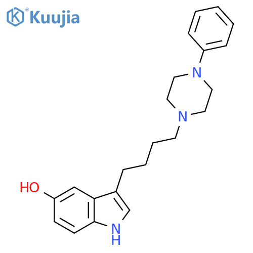 1H-INDOL-5-OL, 3-[4-(4-PHENYL-1-PIPERAZINYL)BUTYL]- structure