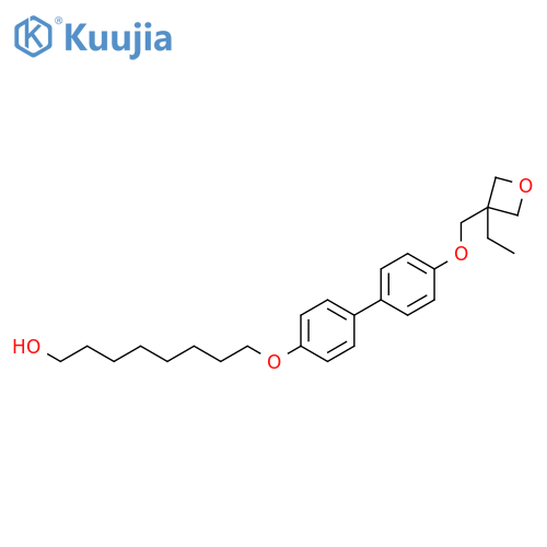 1-OCTANOL, 8-[[4'-[(3-ETHYL-3-OXETANYL)METHOXY][1,1'-BIPHENYL]-4-YL]OXY]- structure