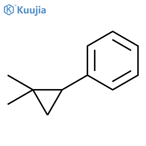 2,2-Dimethylcyclopropylbenzene structure