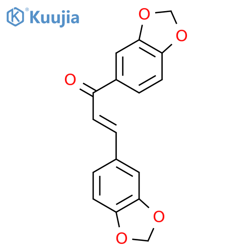 Bis(3,4-methylenedioxy)chalcone structure