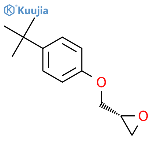 (2R)-2-4-(1,1-Dimethylethyl)phenoxymethyloxirane structure