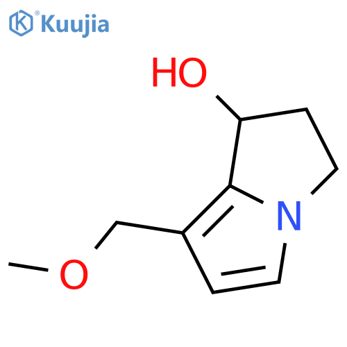 1H-Pyrrolizin-1-ol,2,3-dihydro-7-(methoxymethyl)- structure