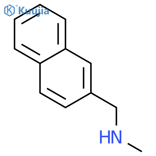 N-methyl-1-(naphthalen-2-yl)methanamine structure