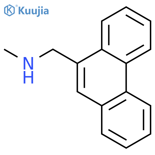 9-Phenanthrenemethanamine, N-methyl- structure