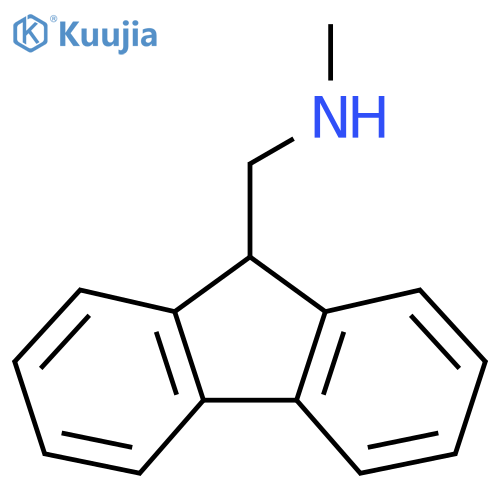 (9H-fluoren-9-yl)methyl(methyl)amine structure