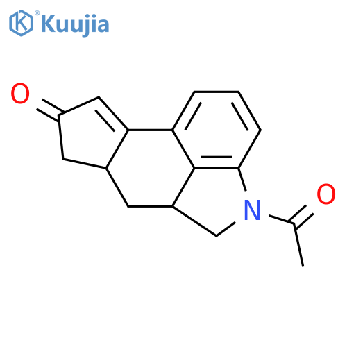 8H-Indeno[6,5,4-cd]indol-8-one, 4-acetyl-4,5,5a,6,6a,7-hexahydro- structure