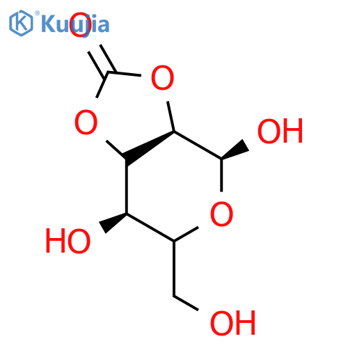 2,3-O-Carbonyl-α-D-mannopyranose structure