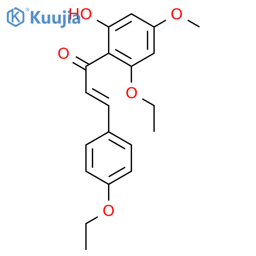 2-Propen-1-one,1-(2-ethoxy-6-hydroxy-4-methoxyphenyl)-3-(4-ethoxyphenyl)- structure