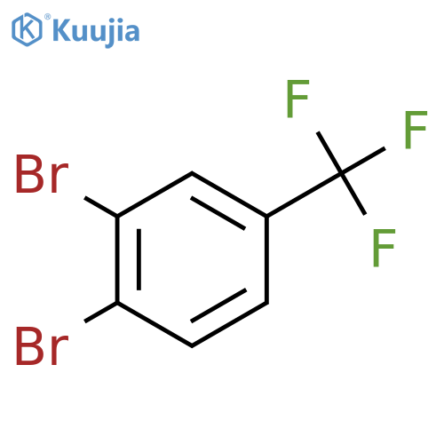 1,2-Dibromo-4-(trifluoromethyl)benzene structure