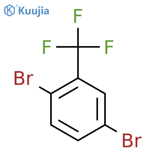 2,5-Dibromobenzotrifluoride structure