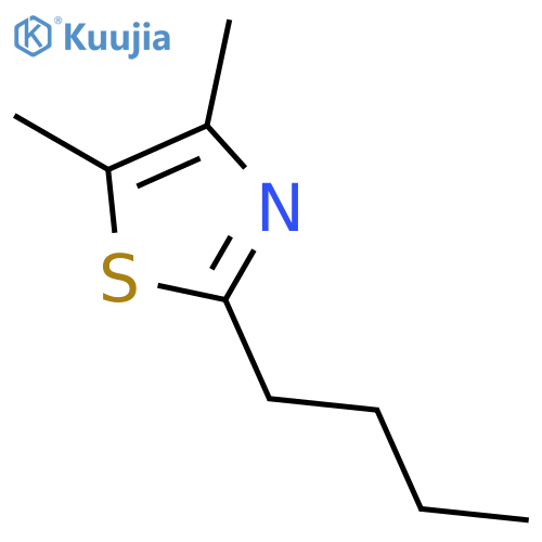 2-butyl-4,5-dimethyl-1,3-thiazole structure
