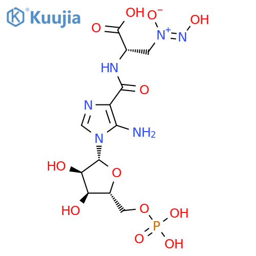 alanosyl-5-amino-4-imidazolecarboxylic acid ribonucleotide structure