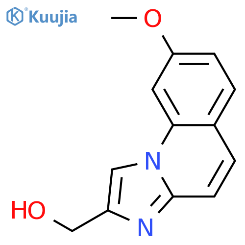 Imidazo[1,2-a]quinoline-2-methanol, 8-methoxy- structure