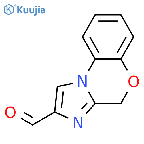 4H-IMIDAZO[2,1-C][1,4]BENZOXAZINE-2-CARBOXALDEHYDE structure